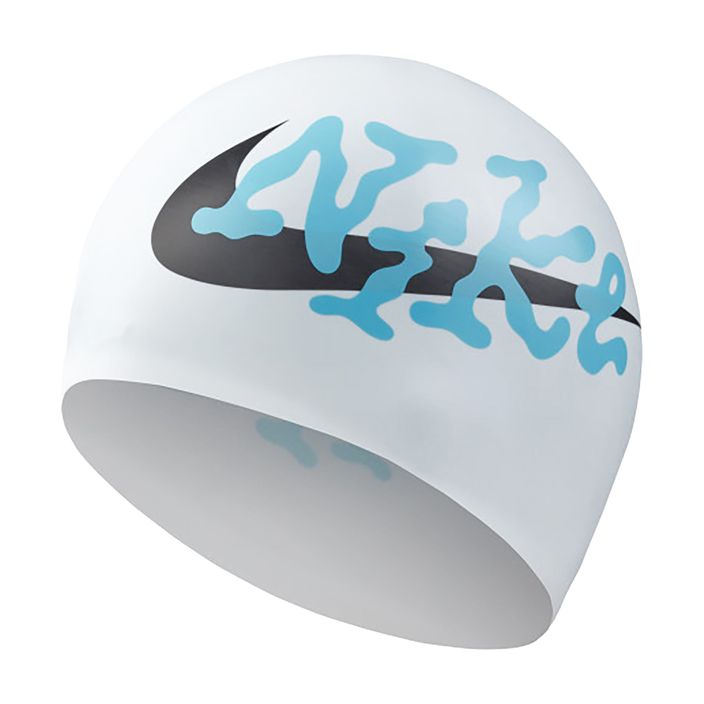 Nike Multi Graphic καπέλο για κολύμπι aquarius μπλε 2
