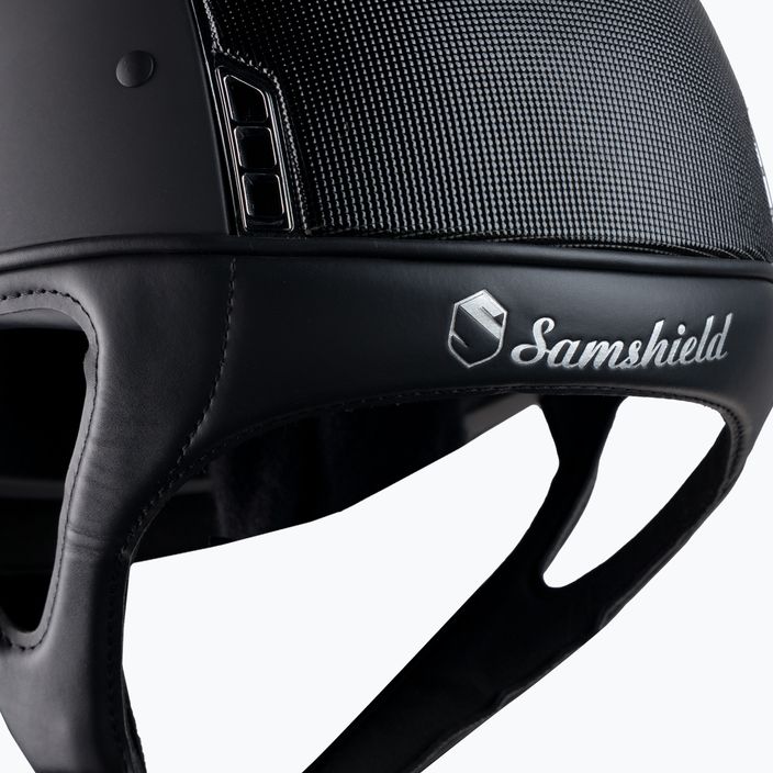 Samshield Shadowmatt Shimmer Top κράνος ιππασίας μαύρο 3125659621387 6