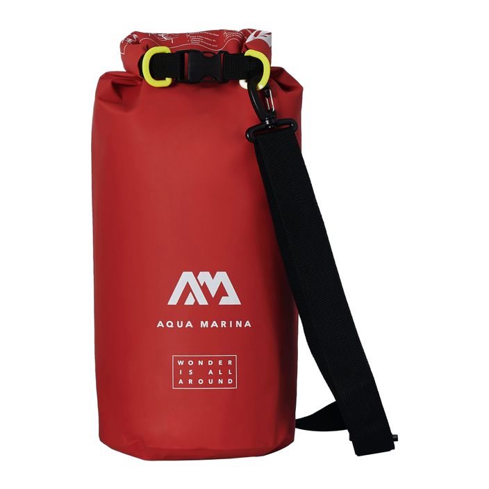 Aqua Marina Αδιάβροχη στεγνή τσάντα 10l κόκκινη B0303035 2