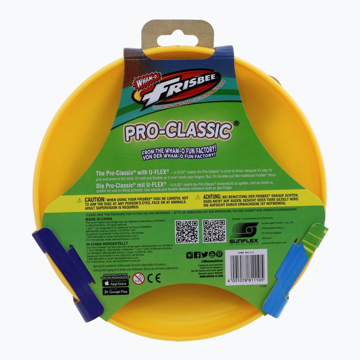 Frisbee Sunflex Pro Classic κίτρινο 81110 4