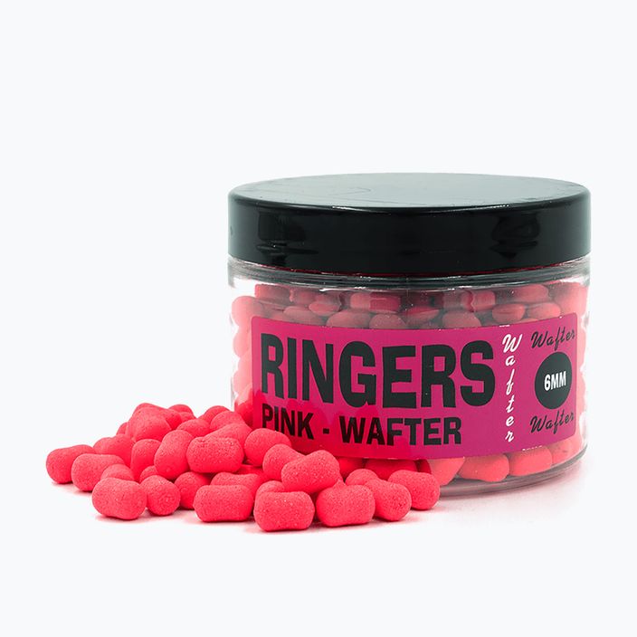 Αγκίστρι δολωμάτων δαχτυλιδιών Ringers Ροζ Wafters Σοκολάτα 6 mm 150 ml PRNG64