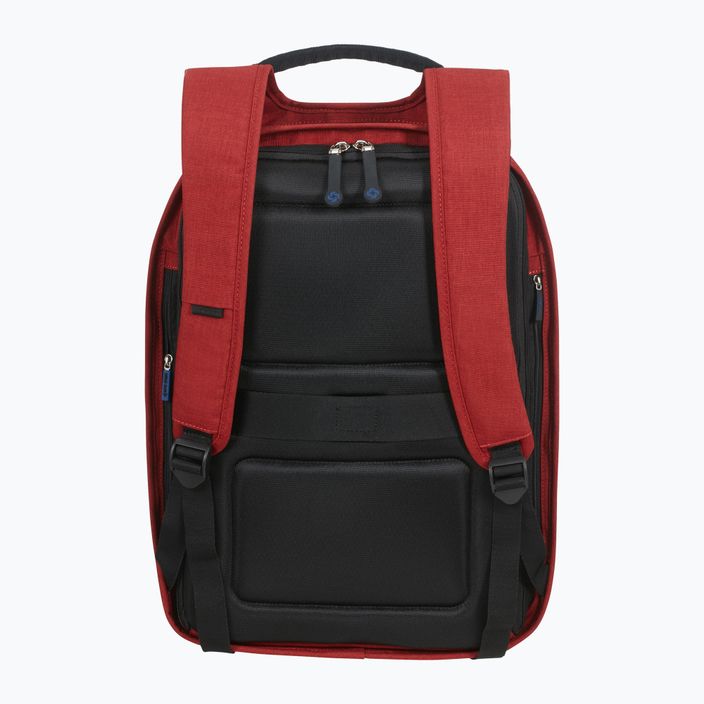 Samsonite Securipak 17 l κόκκινο αστικό σακίδιο πλάτης γρανάτης 3