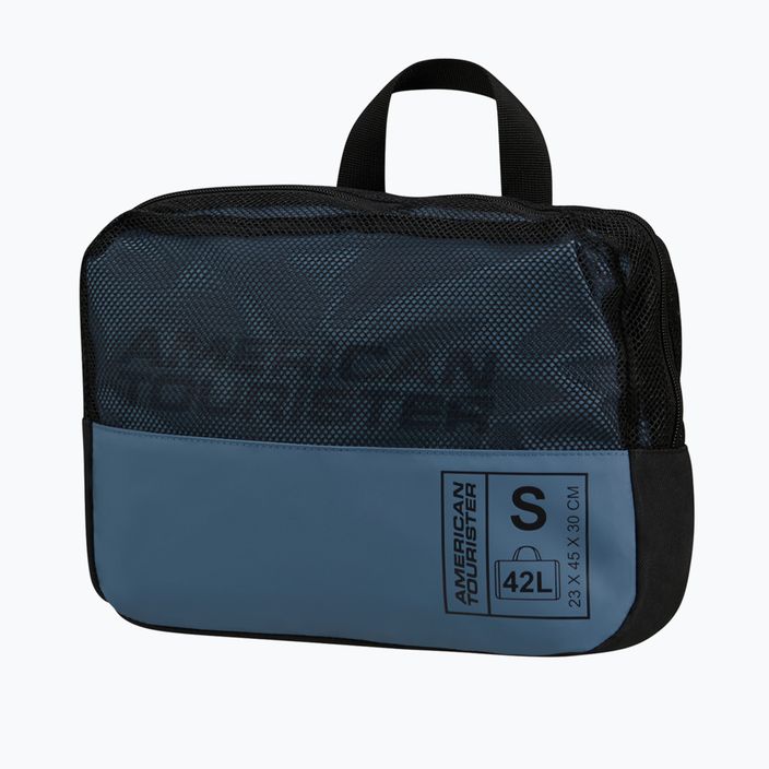 American Tourister Duffle S 42 l coronet μπλε ταξιδιωτική τσάντα 10