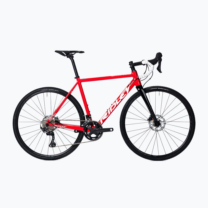 Ποδήλατο ανωμάλου δρόμου Ridley X-Ride Disc GRX 600 2x XRI04As κόκκινο SBIXRIRID921