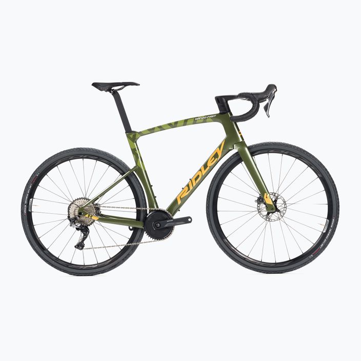 Ridley Kanzo Fast GRX800 gravel bike 1x KAF01As πράσινο SBIKAFRID009
