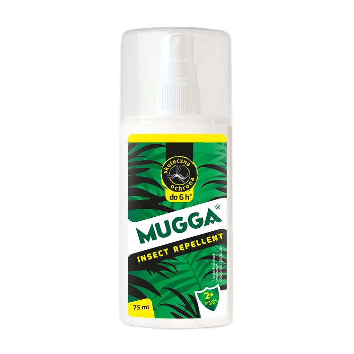 Σπρέι απωθητικό κουνουπιών και κροτώνων Mugga Spray DEET 9,5% 75 ml 2