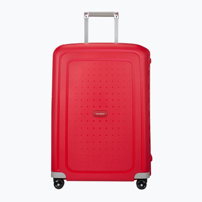 Samsonite S'cure Spinner 79 l βυσσινί κόκκινο ταξιδιωτική θήκη