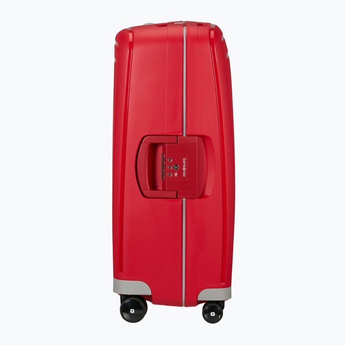 Samsonite S'cure Spinner 79 l βυσσινί κόκκινο ταξιδιωτική θήκη 4