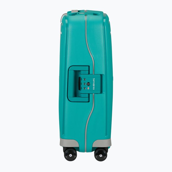 Ταξιδιωτική βαλίτσα Samsonite S'cure Spinner 34 l aqua blue 4