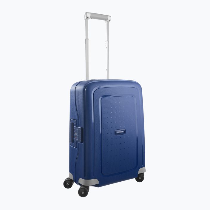 Ταξιδιωτική βαλίτσα Samsonite S'cure Spinner 34 l σκούρο μπλε 2