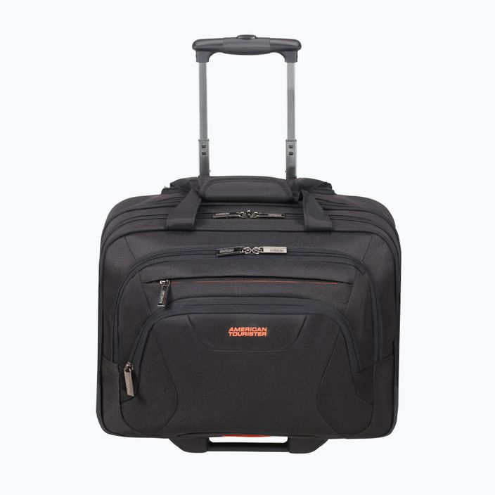 Ταξιδιωτική βαλίτσα American Tourister AT Work 22 l μαύρο/πορτοκαλί