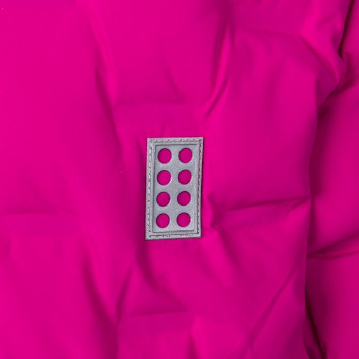 LEGO Lwjipe 706 σκούρο ροζ παιδικό πουπουλένιο μπουφάν 22879 3