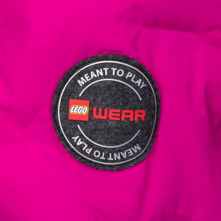 LEGO Lwjipe 706 σκούρο ροζ παιδικό πουπουλένιο μπουφάν 22879 8
