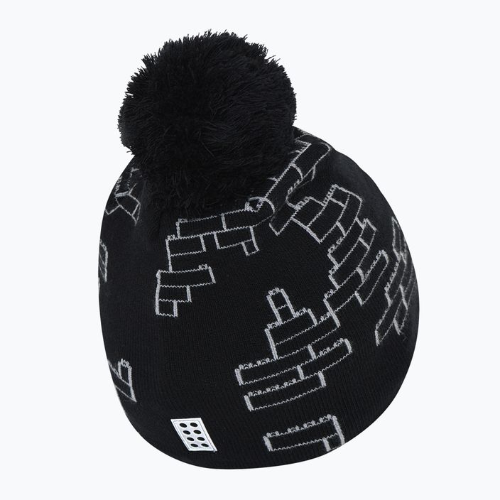 Παιδικό χειμερινό καπέλο LEGO Lwadje 600 μαύρο 11010507 7