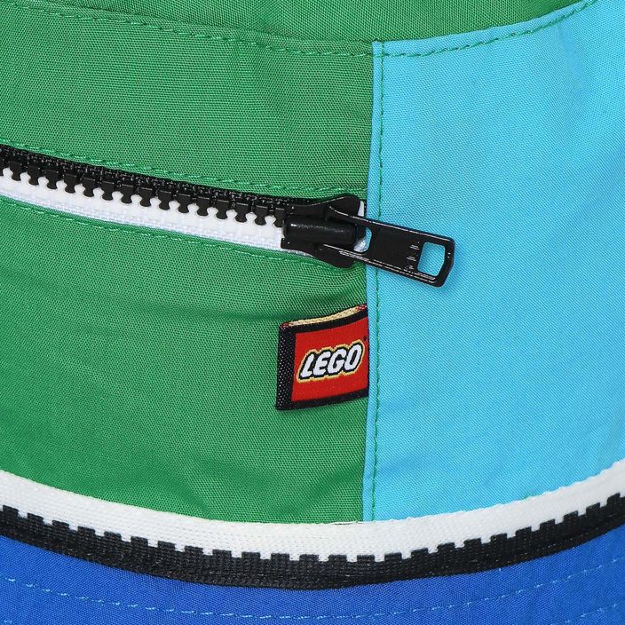 LEGO Lwalex 312 πράσινο-μπλε παιδικό καπέλο πεζοπορίας 11010682 3