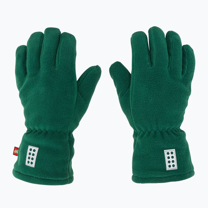 Παιδικά γάντια σκι LEGO Lwazun σκούρο πράσινο 3