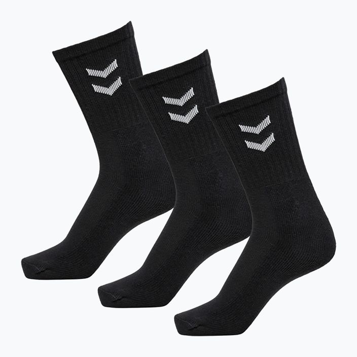 Hummel Basic κάλτσες 3 ζευγάρια μαύρες 5