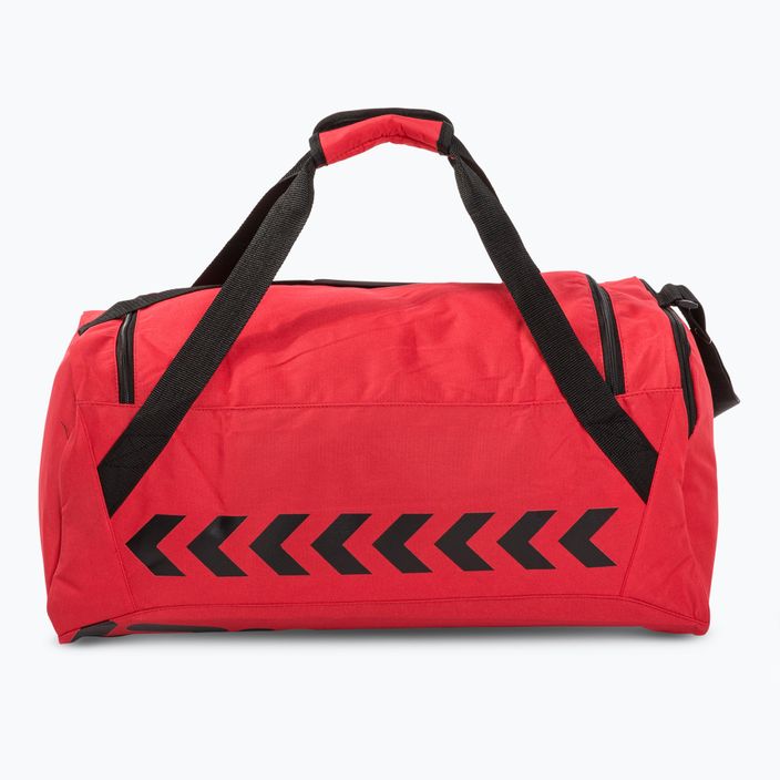 Hummel Core Sports 31 l τσάντα προπόνησης αληθινό κόκκινο/μαύρο 3
