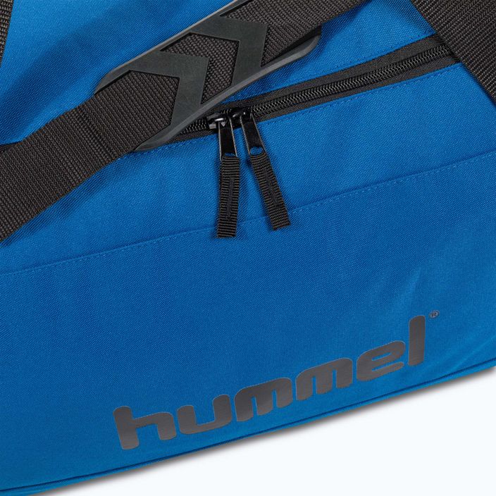Hummel Core Sports 31 l τσάντα προπόνησης αληθινό μπλε/μαύρο 4