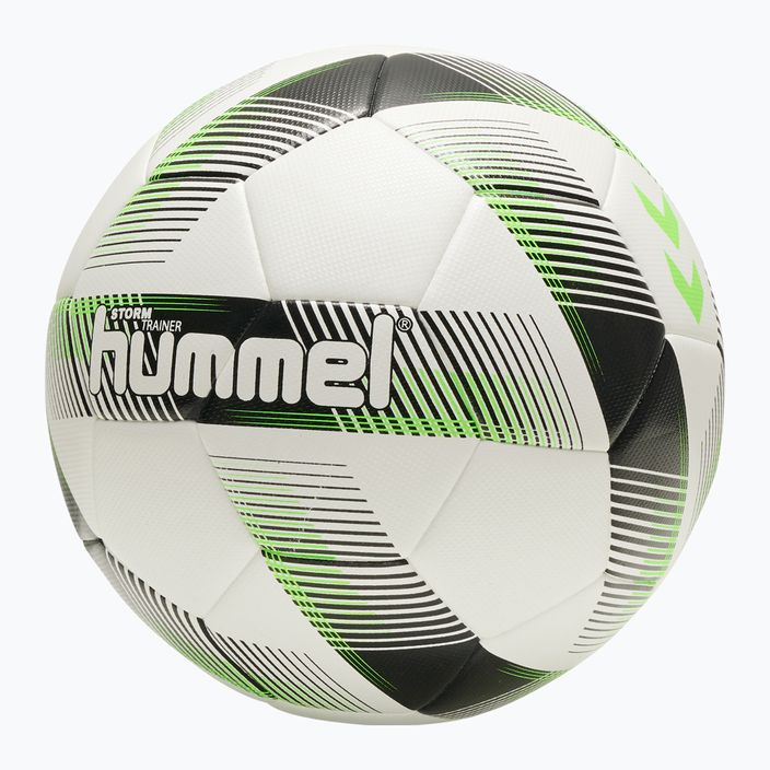 Hummel Storm Trainer FB ποδοσφαίρου λευκό/μαύρο/πράσινο μέγεθος 4 4