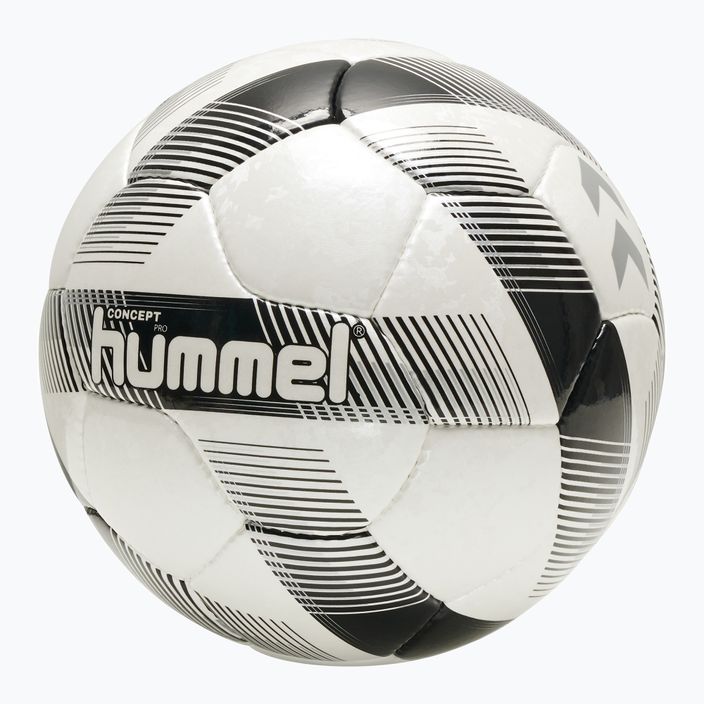 Hummel Concept Pro FB ποδοσφαίρου λευκό/μαύρο/ασημί μέγεθος 5 4