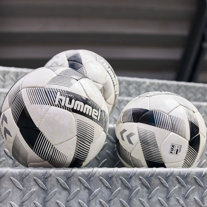 Hummel Concept Pro FB ποδοσφαίρου λευκό/μαύρο/ασημί μέγεθος 5 5
