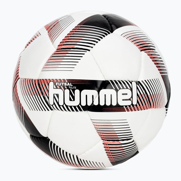 Hummel Futsal Elite FB ποδοσφαίρου λευκό/μαύρο/κόκκινο μέγεθος 3