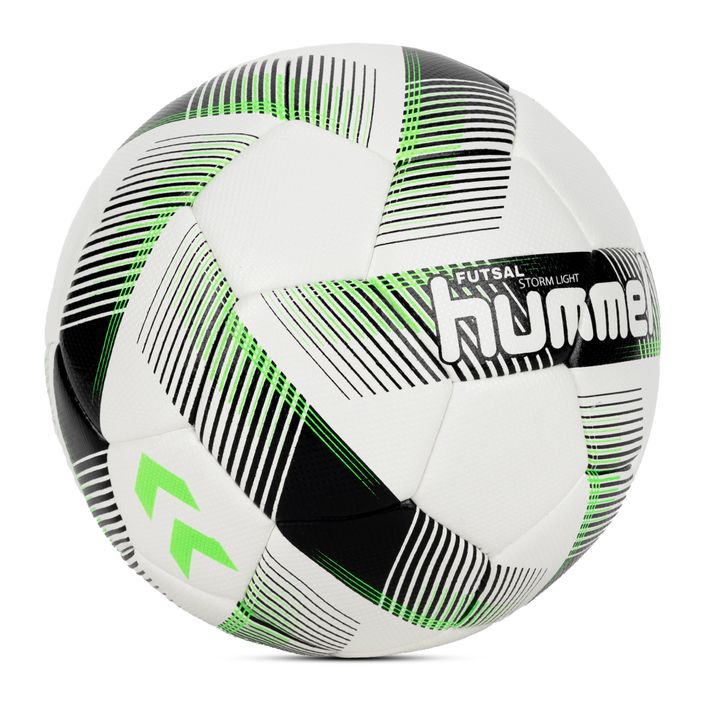 Hummel Storm Light FB ποδοσφαίρου λευκό/μαύρο/πράσινο μέγεθος 3 2