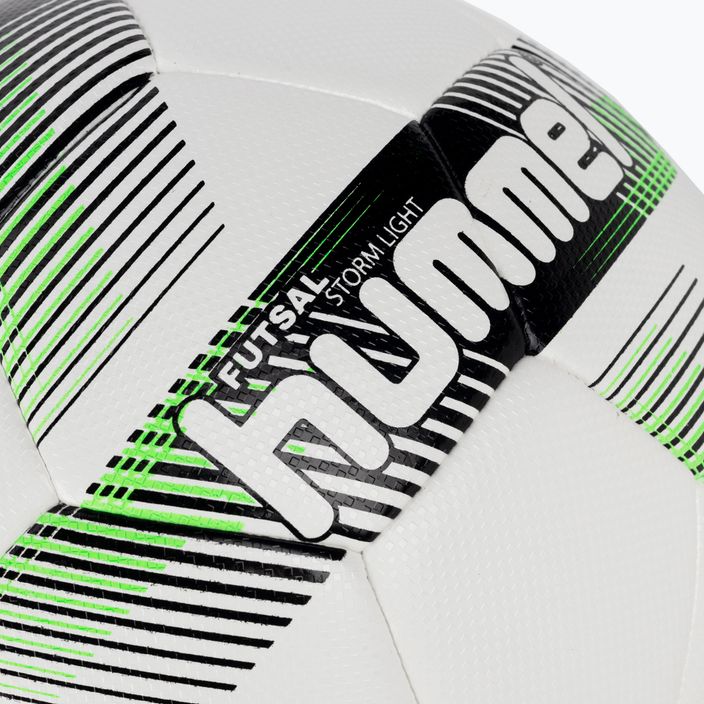 Hummel Storm Light FB ποδοσφαίρου λευκό/μαύρο/πράσινο μέγεθος 4 3