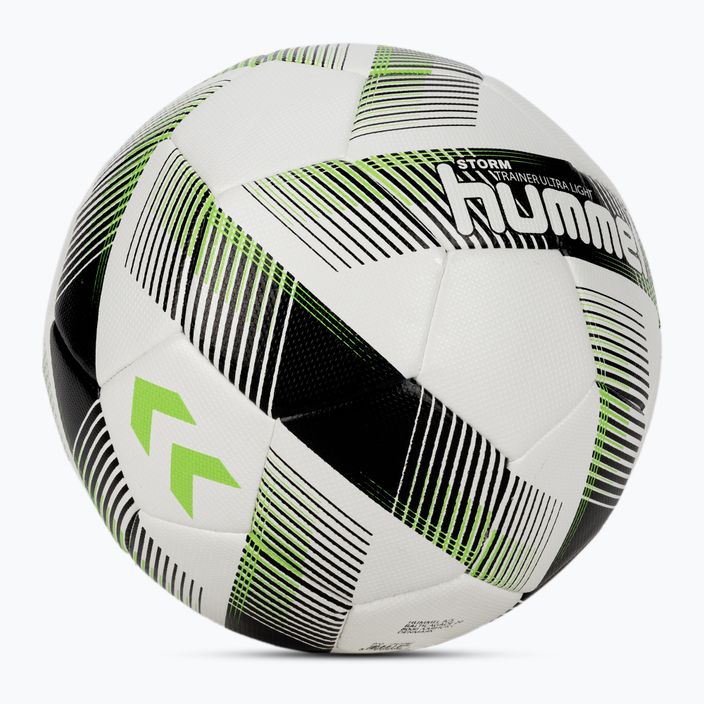 Hummel Storm Trainer Ultra Lights FB ποδοσφαίρου λευκό/μαύρο/πράσινο μέγεθος 4 2