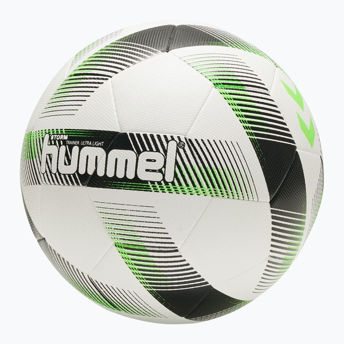 Hummel Storm Trainer Ultra Lights FB ποδοσφαίρου λευκό/μαύρο/πράσινο μέγεθος 4 4