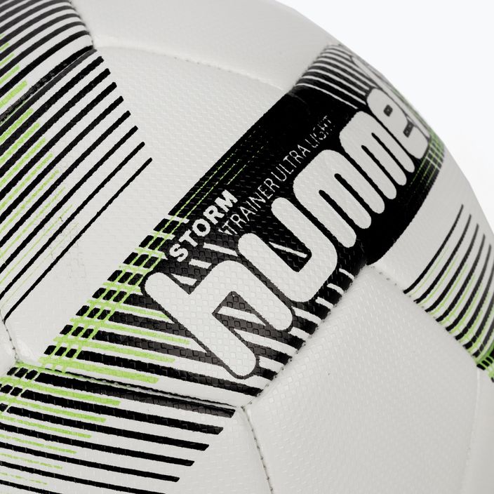 Hummel Storm Trainer Ultra Lights FB ποδοσφαίρου λευκό/μαύρο/πράσινο μέγεθος 5 3