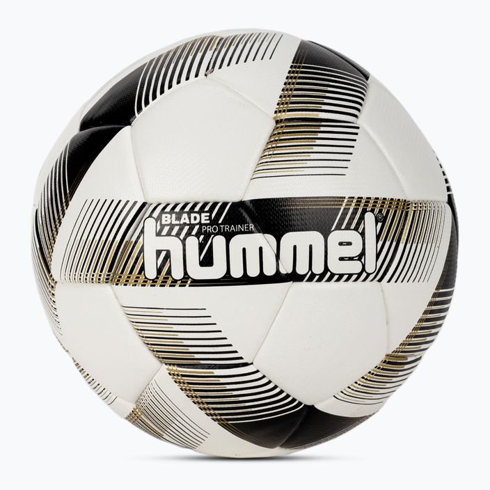 Hummel Blade Pro Trainer FB ποδοσφαίρου λευκό/μαύρο/χρυσό μέγεθος 4