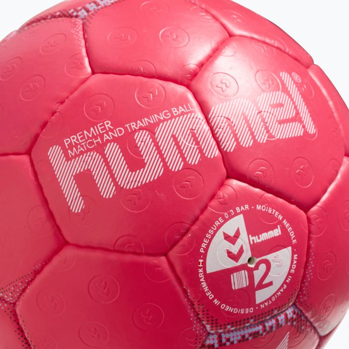 Hummel Premier HB χάντμπολ κόκκινο/μπλε/λευκό μέγεθος 2 3