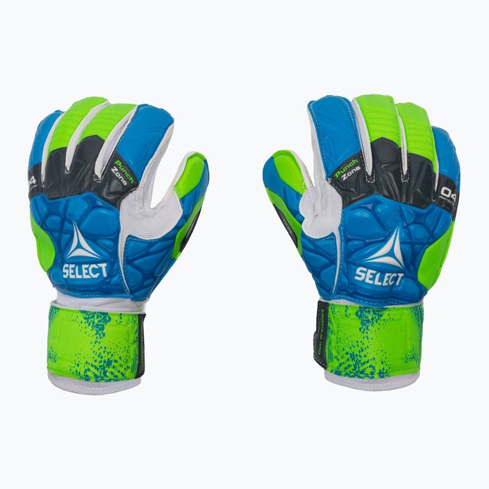 SELECT παιδικά γάντια τερματοφύλακα 04 Protection 2019 μπλε-πράσινο 500050