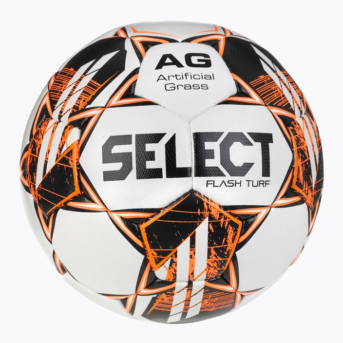 SELECT Flash Turf ποδοσφαίρου v23 λευκό/πορτοκαλί 110047 μέγεθος 4