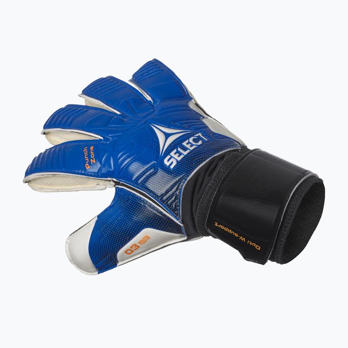 Παιδικά γάντια τερματοφύλακα SELECT 03 Youth v23 μπλε / λευκό 7