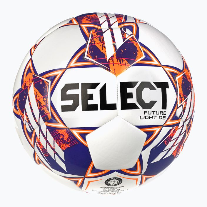 SELECT Future Light DB v23 λευκό/πορτοκαλί μέγεθος 3 ποδοσφαίρου