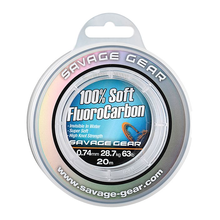 Savage Gear Fluorocarbon line Soft transparent 54857 2