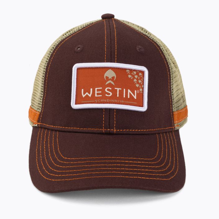 Westin Hillbilly Trucker ρυθμιζόμενο καπέλο μπέιζμπολ καφέ A27 4