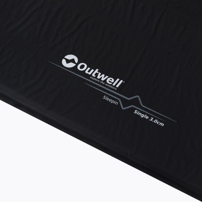 Outwell Sleepin Single 3 cm αυτο-φουσκωτό στρώμα μαύρο 400030 3