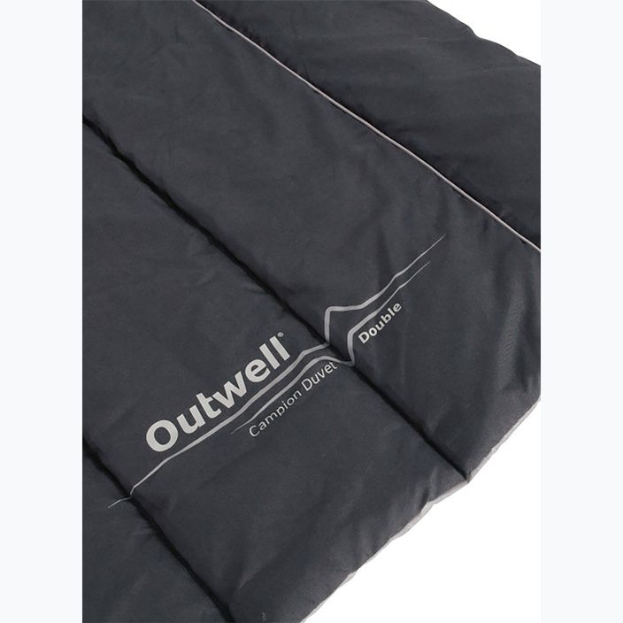 Outwell Campion Duvet Double μαύρο πάπλωμα ταξιδιού 5
