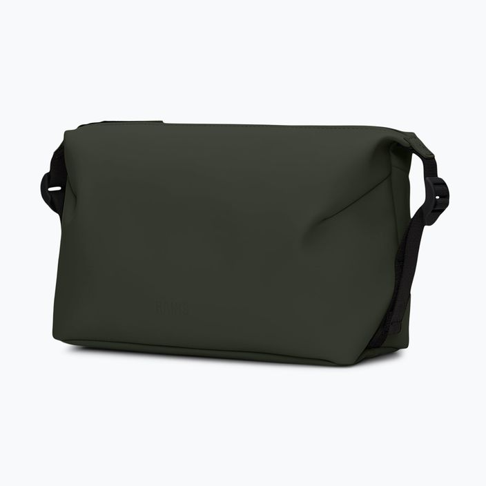 Rains Hilo Wash Bag W3 4 l πράσινο τσάντα τουαλέτας πεζοπορίας 2
