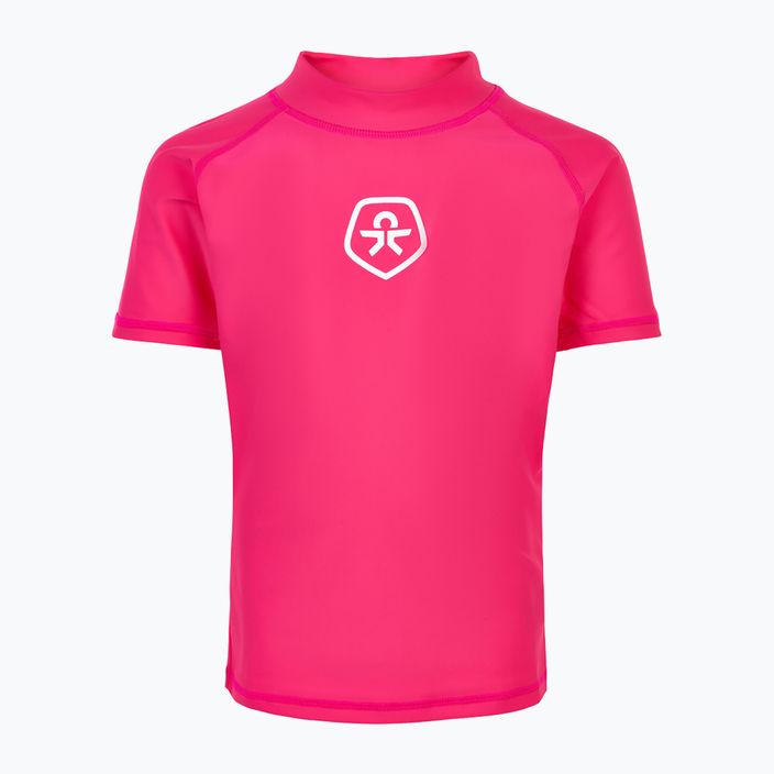 Χρώμα Παιδικό Αμιγές ροζ μπλουζάκι για κολύμπι CO5583571