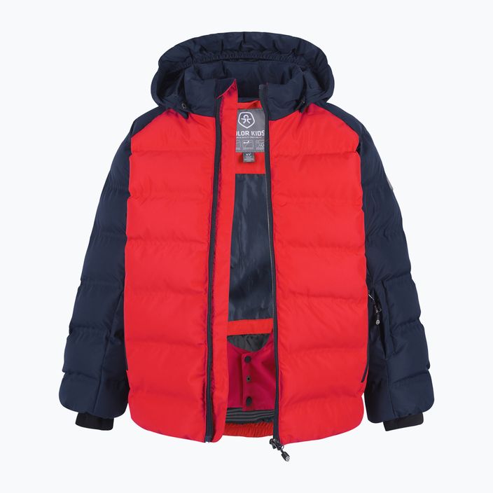 Χρώμα Παιδικό μπουφάν σκι καπιτονέ AF 10,000 κόκκινο/μαύρο 740695 2