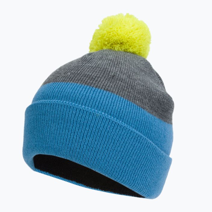 Χρώμα Παιδικό καπέλο σκούφος Χρωματιστό χειμερινό καπέλο μπλε-γκρι 740805 3