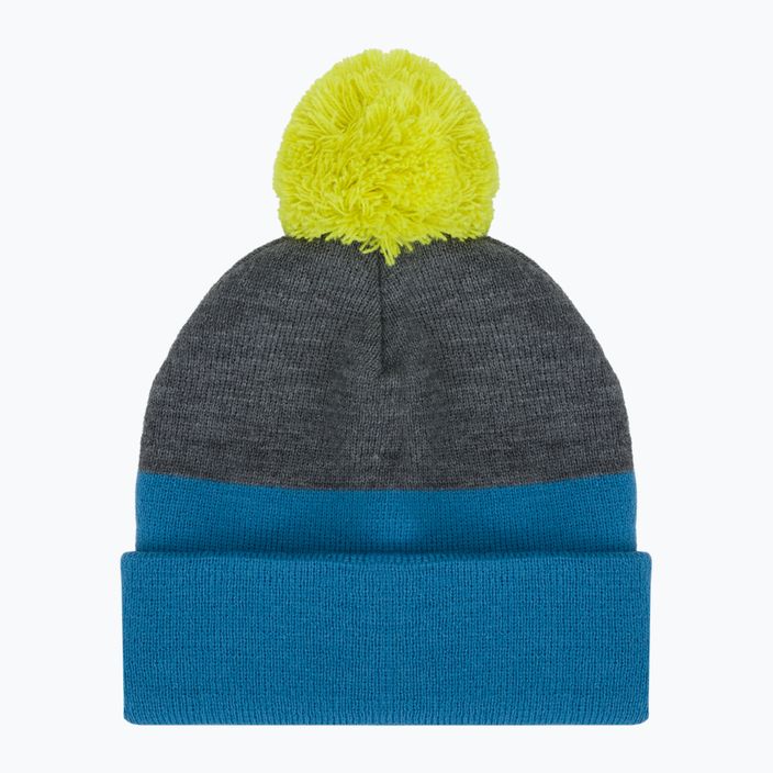 Χρώμα Παιδικό καπέλο σκούφος Χρωματιστό χειμερινό καπέλο μπλε-γκρι 740805 6