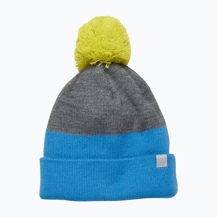 Χρώμα Παιδικό καπέλο σκούφος Χρωματιστό χειμερινό καπέλο μπλε-γκρι 740805 7