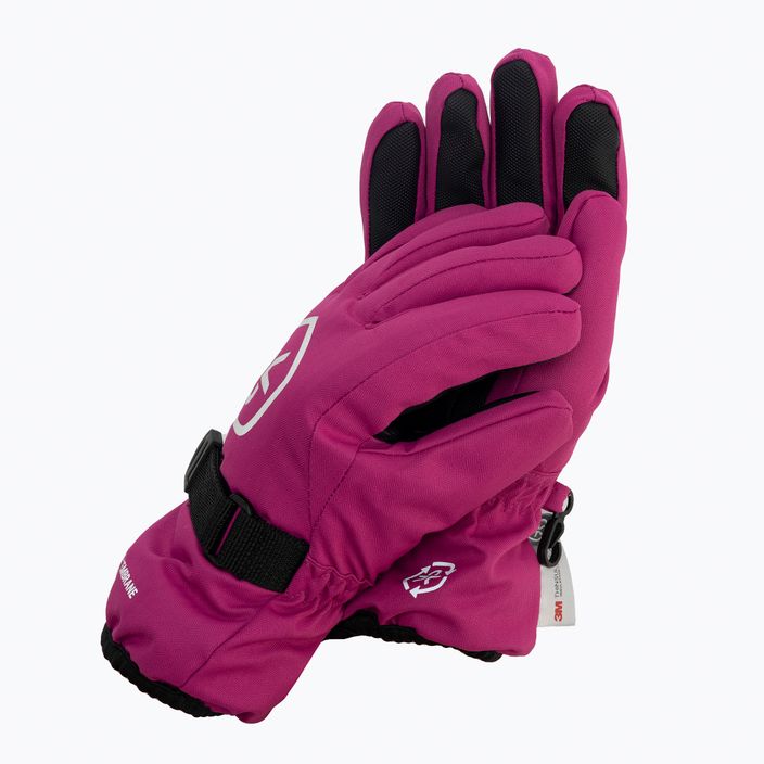 Χρώμα Παιδικά γάντια σκι Αδιάβροχο ροζ 740815