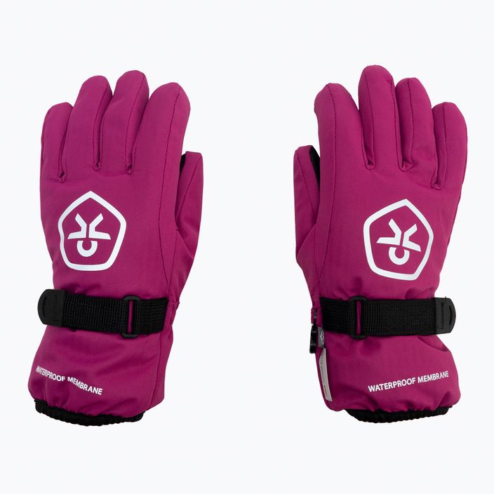 Χρώμα Παιδικά γάντια σκι Αδιάβροχο ροζ 740815 3